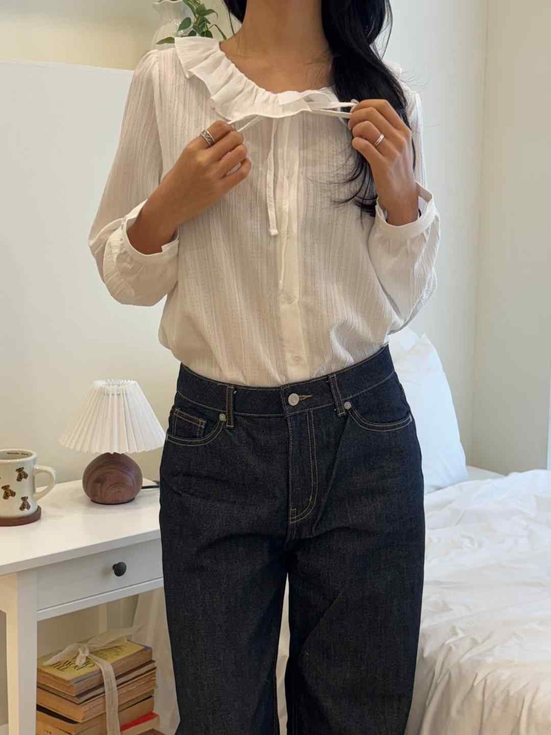 YANGPA東大門直郵女裝新款職業時尚推薦熱賣人氣襯衫蕾絲衫YANGPA襯衫/蕾絲衫