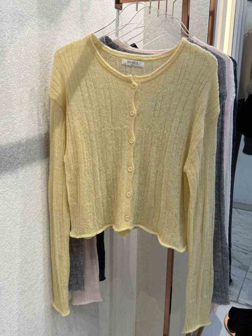 SYMBOL韓國代購女裝新款人氣休閑26春夏推薦真品熱賣針織衫SYMBOL針織衫