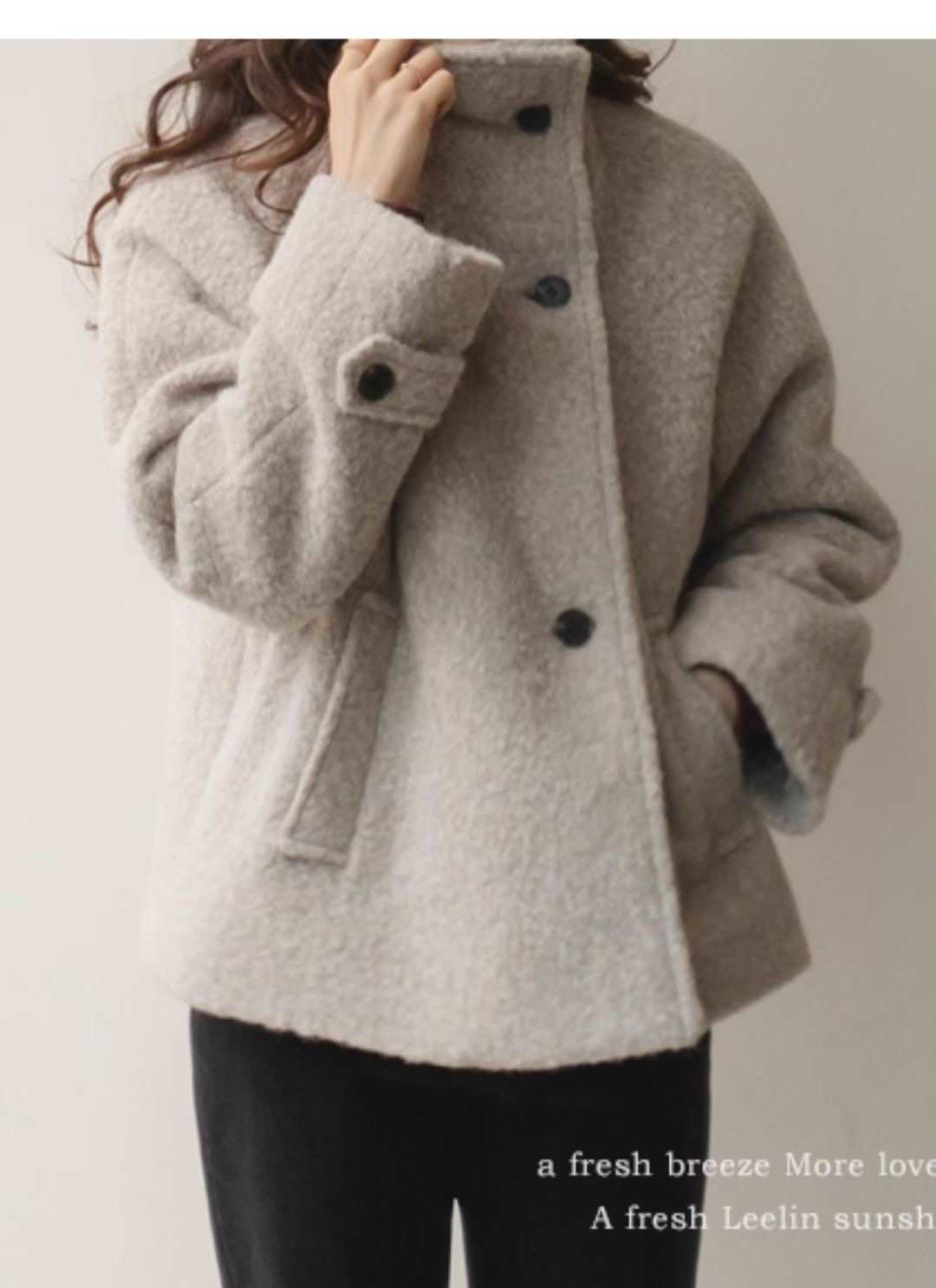 ONETOP東大門實拍女士新品職業26春夏熱賣推薦人氣短款大衣ONETOP短款大衣