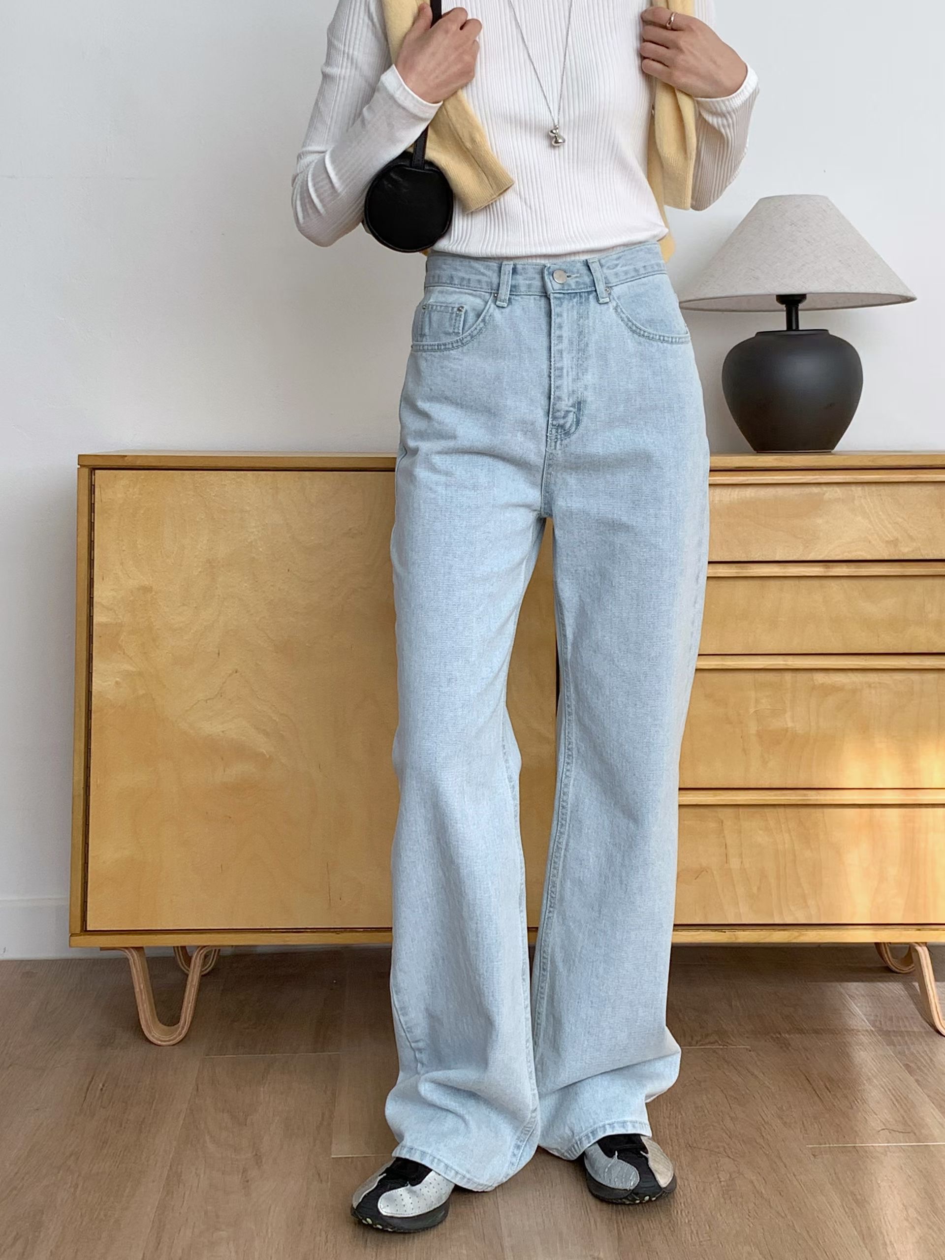 MISSJEAN東大門代購女士新品職業真品熱賣推薦人氣牛仔褲MISSJEAN牛仔褲