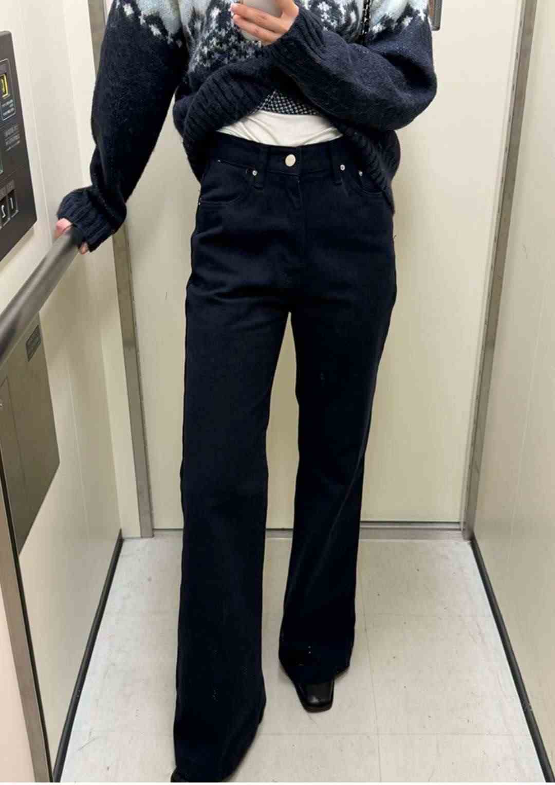 MISSJEAN東大門實拍女裝新品休閑26春夏推薦人氣熱賣牛仔褲MISSJEAN牛仔褲