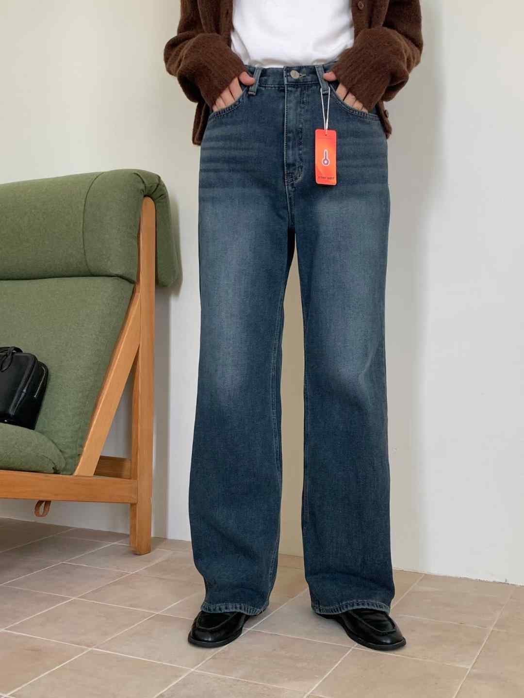 MISSJEAN韓國代購女裝新品26春夏推薦真品時尚休閑牛仔褲MISSJEAN牛仔褲