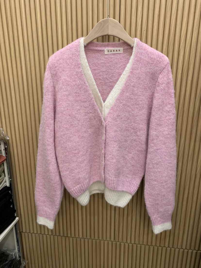 DARAK韓國代購女士新品26春夏職業真品熱賣時尚休閑針織衫DARAK針織衫