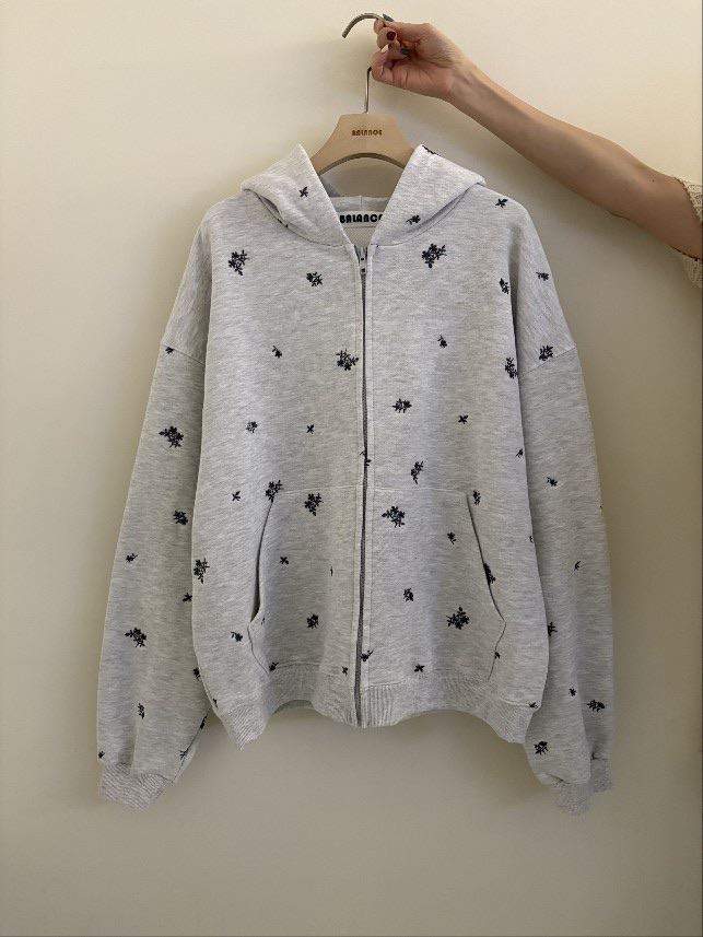 BALANCE韓國代購女士新款休閑時尚夾克連帽拉鏈衫刺繡春款BALANCE夾克