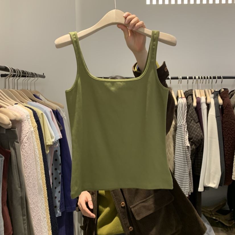 PLATE韓國代購女士新款時尚推薦26春夏真品休閑職業吊帶背心PLATE吊帶/背心