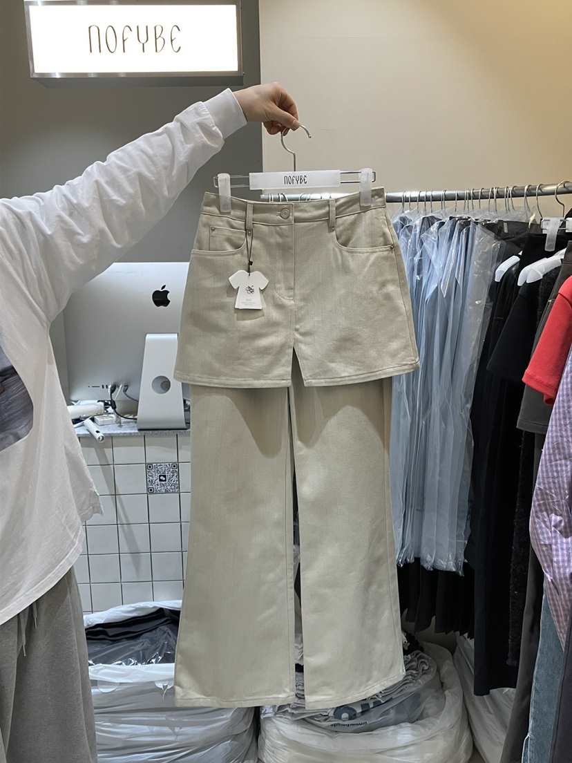 NOFYBE東大門直郵女士新品休閑人氣推薦26春夏職業裙褲春款NOFYBE裙褲