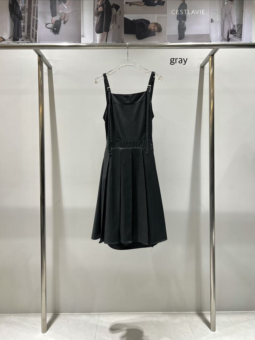 CESTLAVIE東大門實拍女士新款推薦時尚人氣連衣裙春款褶裥CESTLAVIE連衣裙