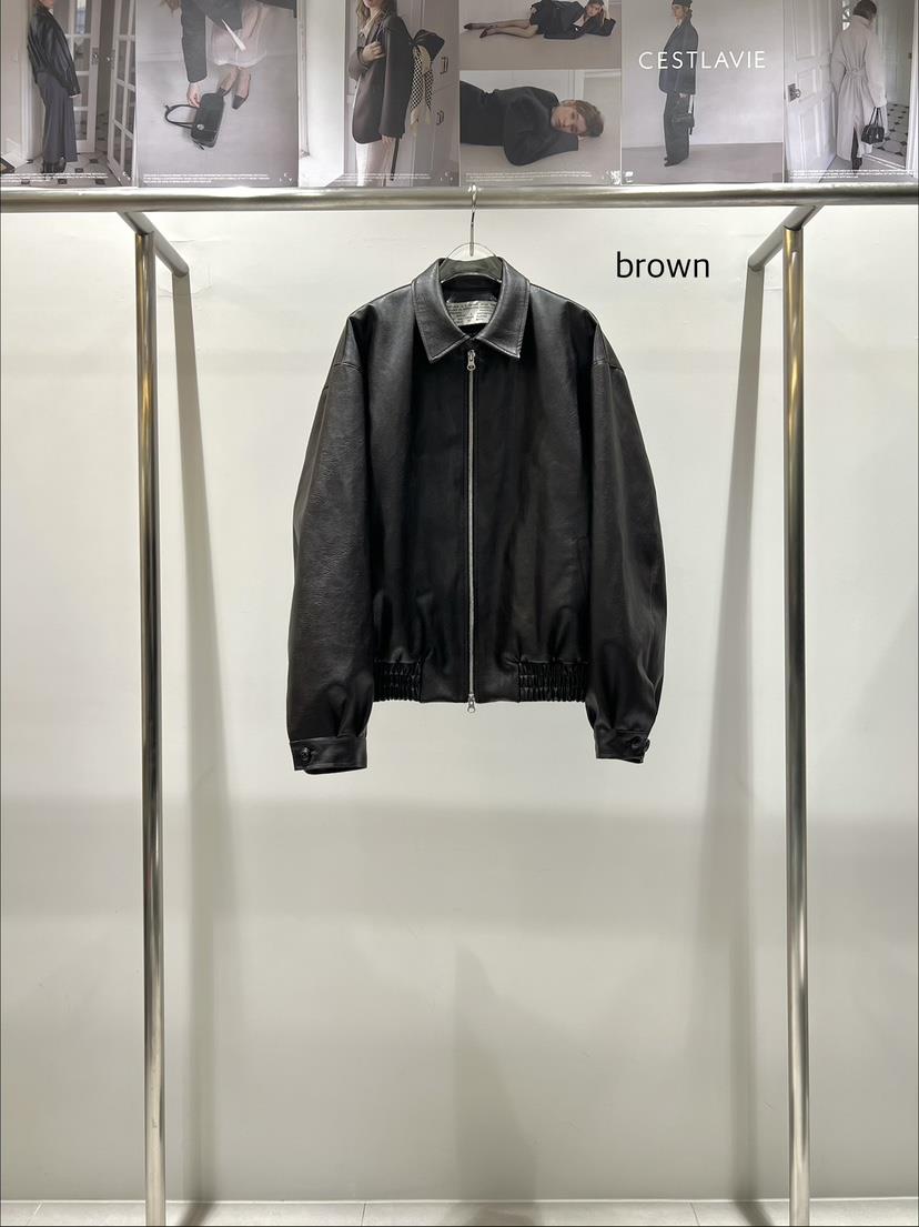 CESTLAVIE東大門代購女士新款人氣時尚熱賣26春夏皮衣皮革春款CESTLAVIE皮衣