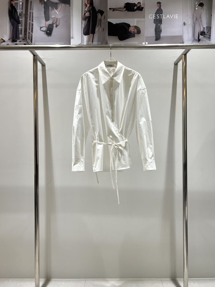 CESTLAVIE東大門直郵女裝新品職業26春夏襯衫蕾絲衫春款棉CESTLAVIE襯衫/蕾絲衫