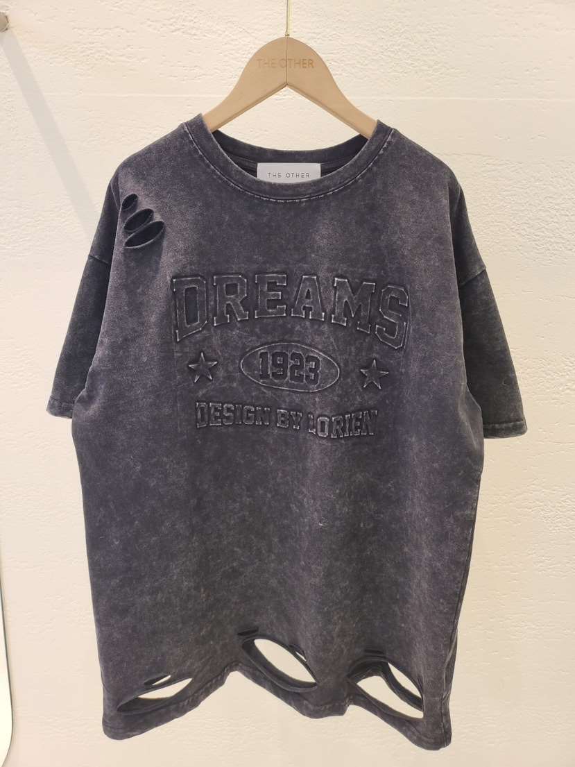 THE OTHER東大門實拍女士新款職業人氣休閑真品T恤春款復古THE OTHERT恤