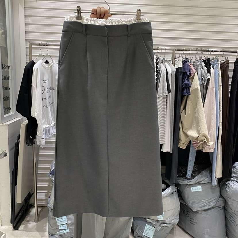 BRICKLANE韓國代購女裝新款真品職業休閑時尚推薦長裙春款BRICKLANE長裙