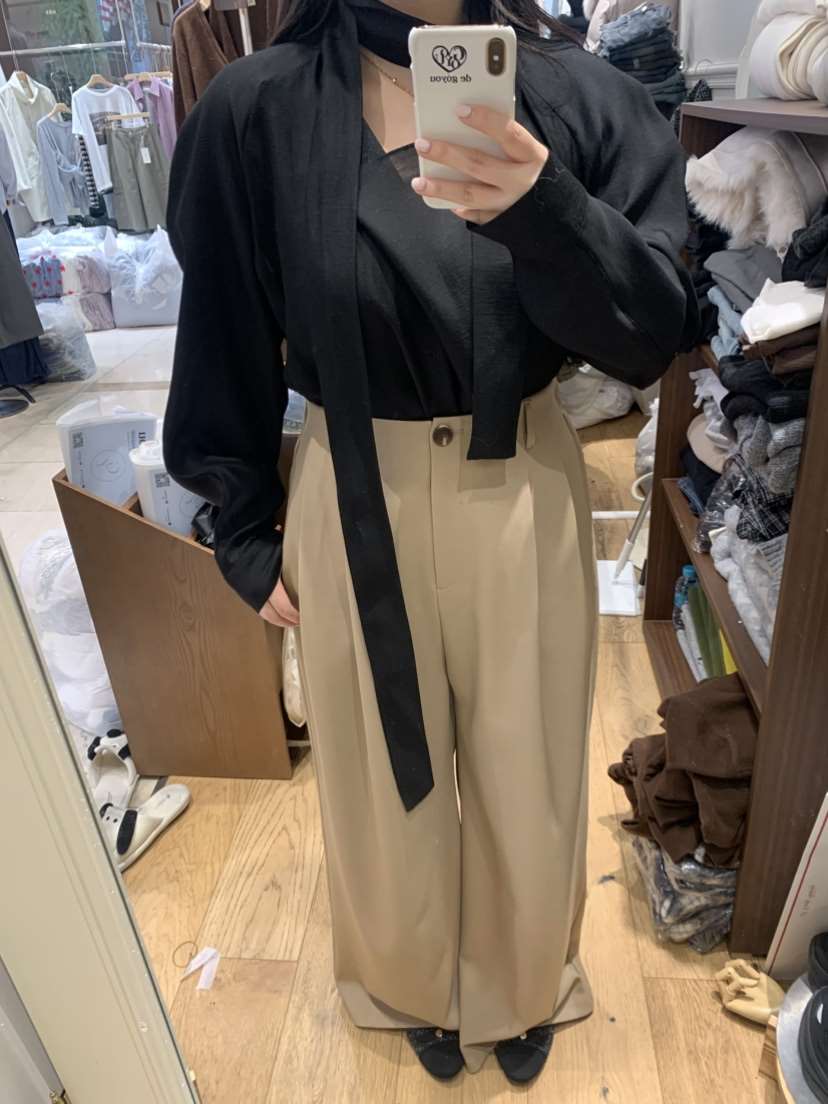 DE GO YOU韓國直郵女士新款時尚休閑熱賣休閑褲不含腰帶DE GO YOU休閑褲