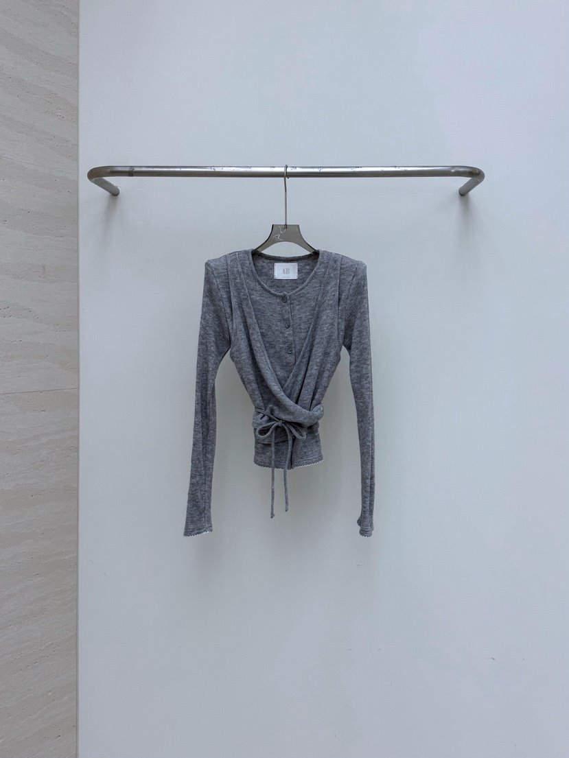 AB韓國直郵女士新款休閑人氣真品推薦時尚熱賣26春夏長袖T恤AB長袖T恤