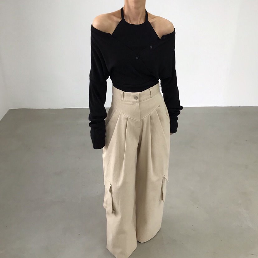 2TWO MOON東大門直郵女士新品時尚人氣職業26春夏長袖T恤2TWO MOON長袖T恤