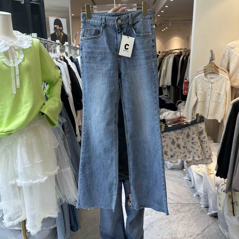 CHEAP-CHIC東大門代購女士新品時尚職業熱賣休閑牛仔褲春款CHEAP-CHIC/CHARLES THE SECOND牛仔褲