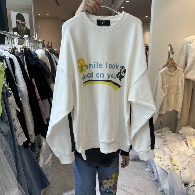 CHEAP-CHIC東大門代購女裝新款時尚推薦人氣熱賣衛衣春款CHEAP-CHIC/CHARLES THE SECOND衛衣