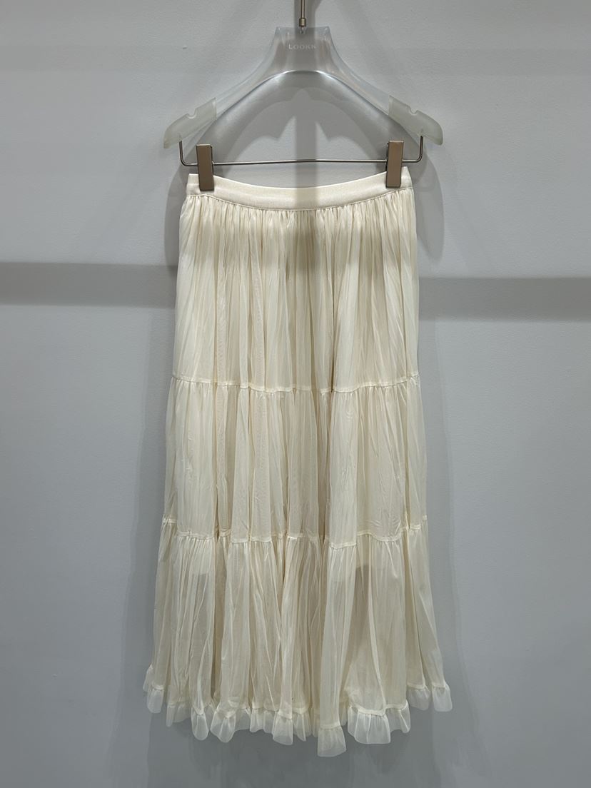 LOOKK/MIMME東大門直郵女裝新品人氣職業長裙春款褶裥長款LOOKK/MIMME長裙