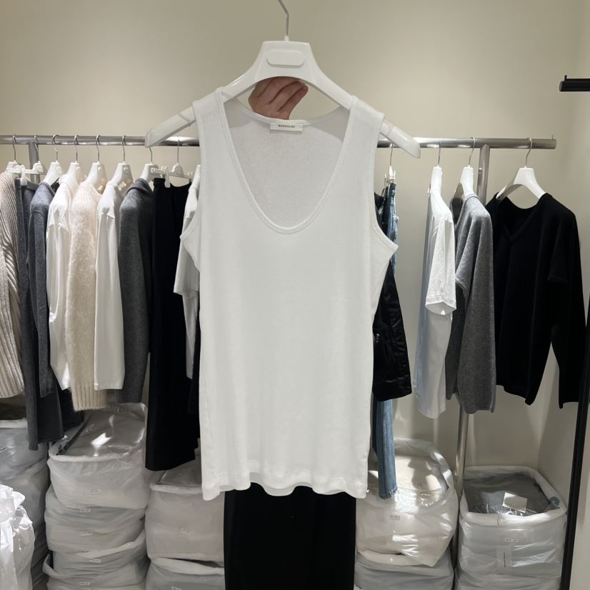 MASCULINE韓國直郵女士新品真品休閑職業熱賣吊帶背心褶皺MASCULINE吊帶/背心