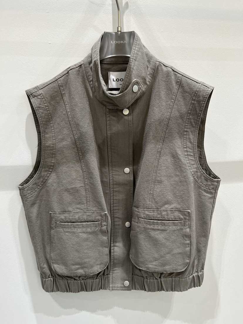 LOOKK/MIMME東大門直郵女裝新款休閑人氣真品職業馬甲春款LOOKK/MIMME馬甲