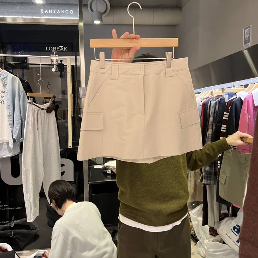 BANY ANCO韓國代購女裝新品休閑時尚職業人氣真品26春夏裙褲BANY ANCO裙褲