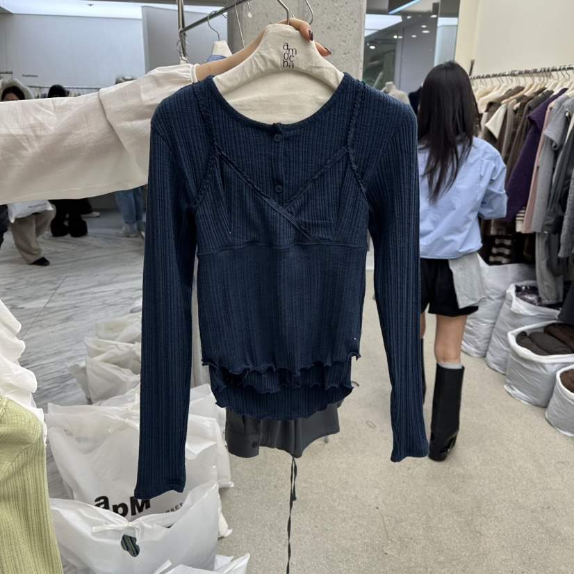 AMOEBA韓國代購女裝新款真品推薦時尚人氣熱賣休閑套裝春款AMOEBA套裝