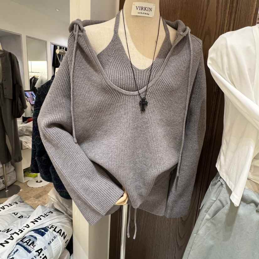 VIRKIN東大門實拍女裝新品人氣時尚休閑26春夏衛衣不含內搭VIRKIN衛衣