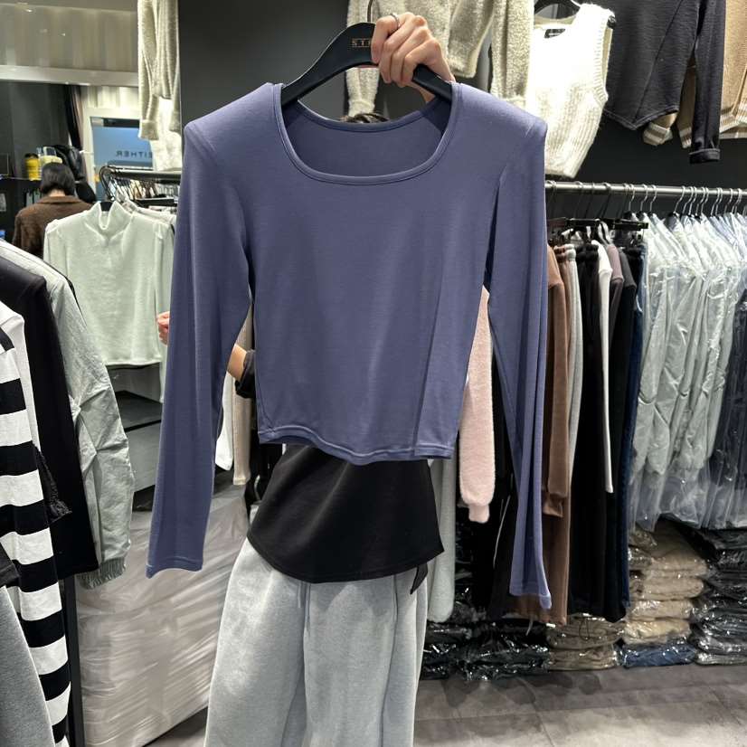 STAR-L韓國代購女裝新款人氣26春夏時尚職業長袖T恤春款STAR-L長袖T恤