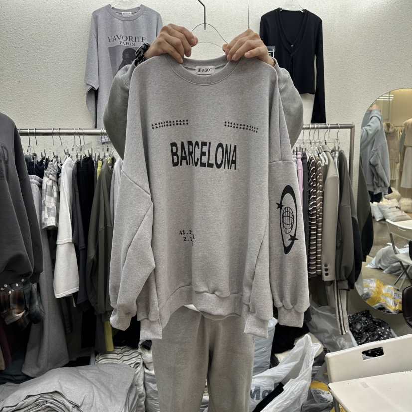 MAGOT韓國直郵女士新品職業人氣時尚休閑熱賣真品衛衣春款IIIΛGOT/MAGOT衛衣