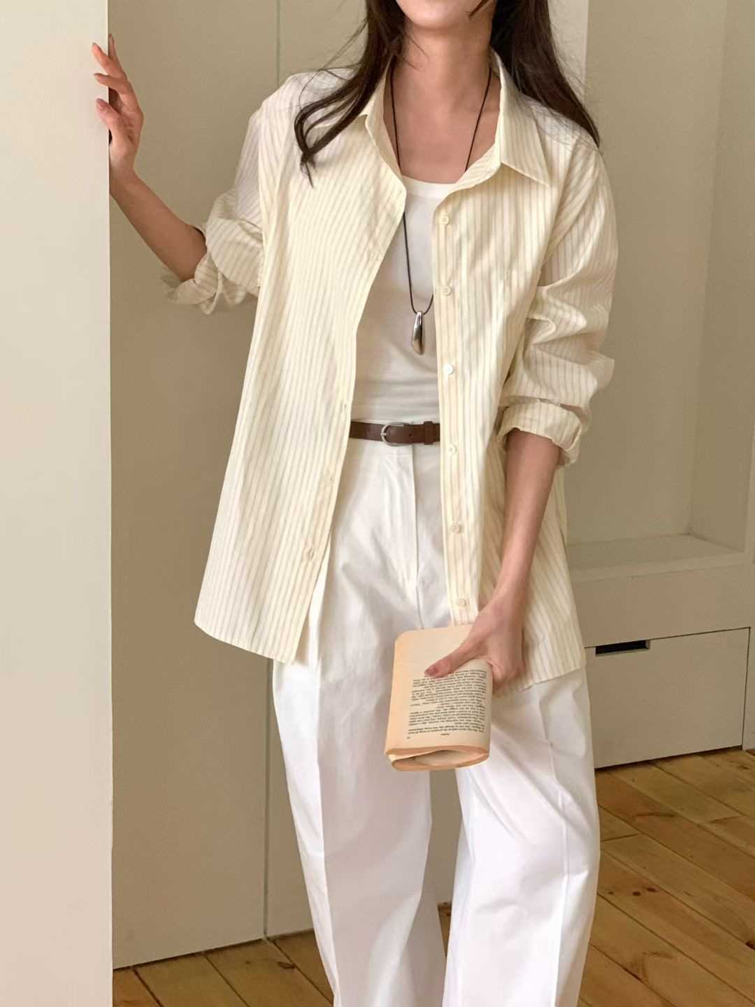 THE ZOA東大門實拍女士新款26春夏時尚職業真品襯衫蕾絲衫THE ZOA襯衫/蕾絲衫