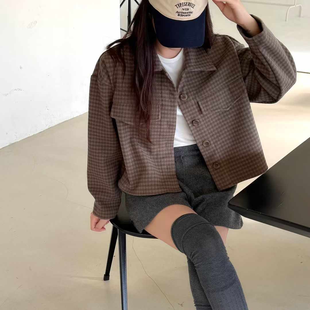 VERY GOOD東大門實拍女裝新品推薦職業26春夏時尚真品夾克VERY GOOD夾克