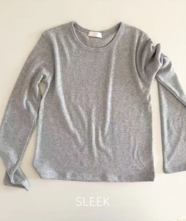 SLEEK-슬릭-OT東大門直郵女士新品休閑時尚職業長袖T恤SLEEK長袖T恤