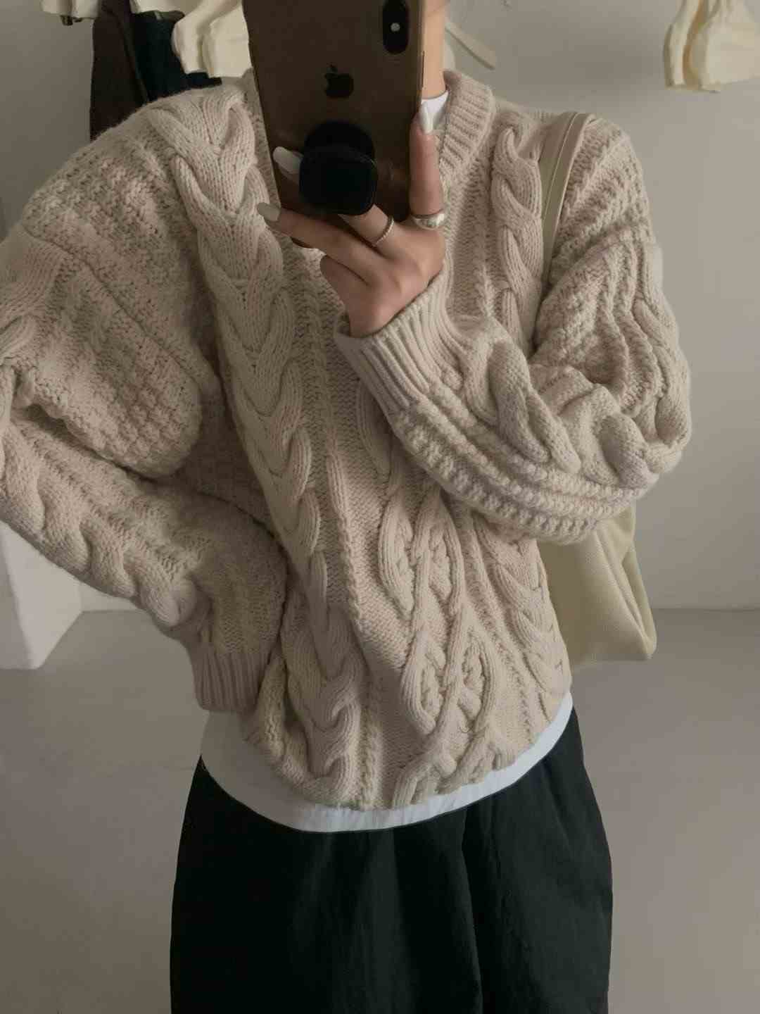 THE ZOA韓國直郵女士新品真品26春夏時尚人氣熱賣毛衣羊毛THE ZOA毛衣