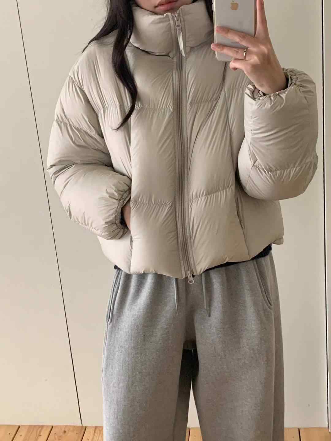 SATURDAY韓國直郵女裝新品26春夏推薦時尚真品短款羽絨服鴨SATURDAY短款羽絨服