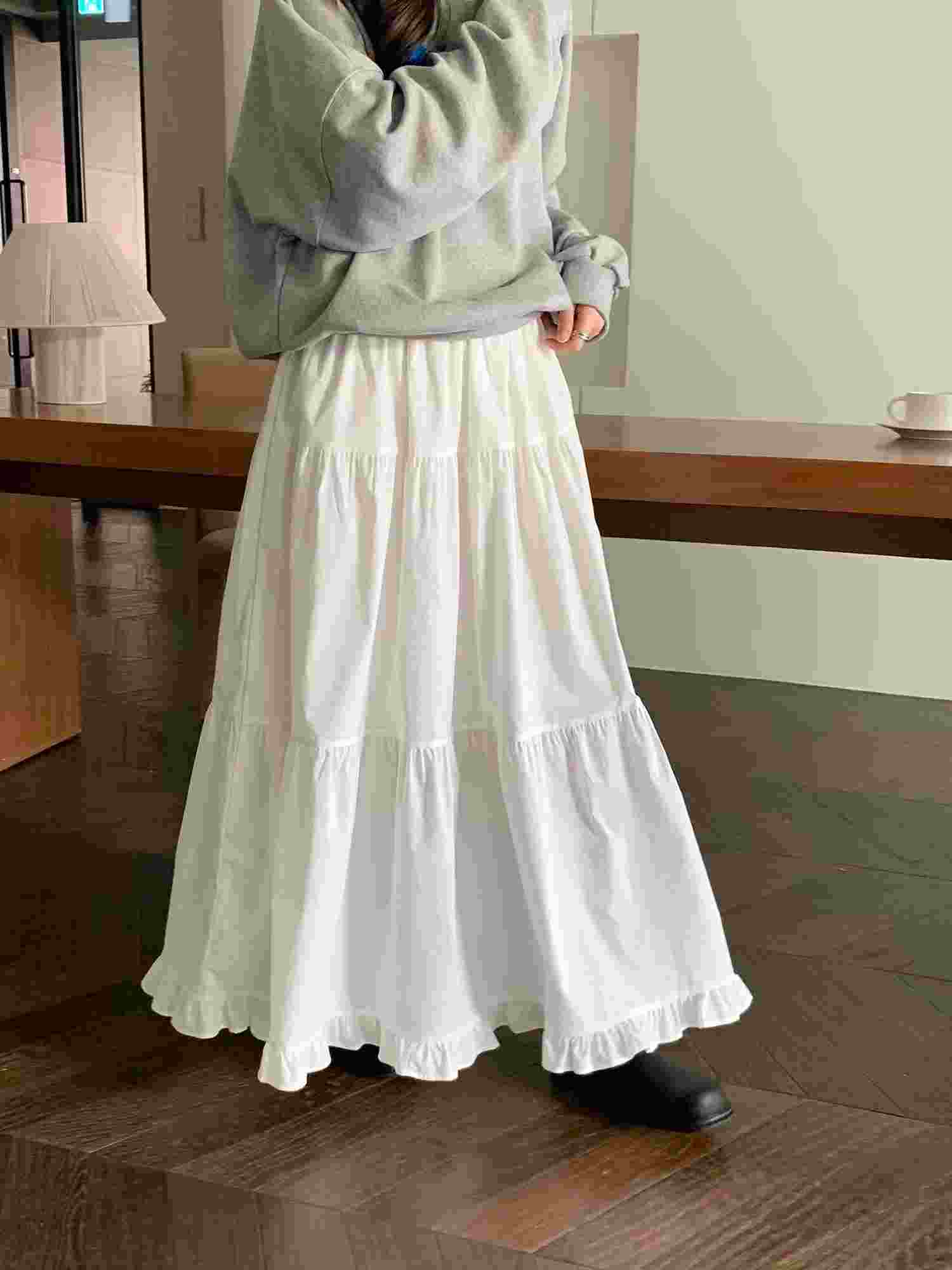 SATURDAY東大門直郵女士新款時尚熱賣推薦人氣真品休閑長裙SATURDAY長裙