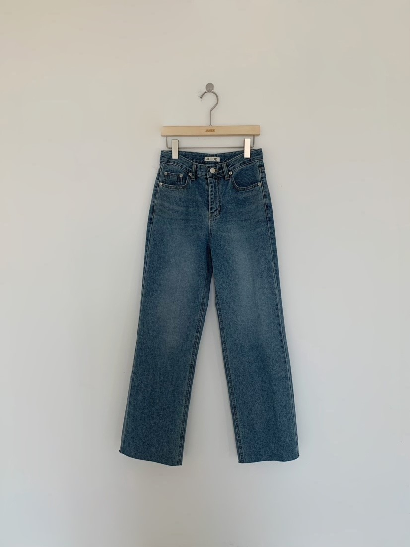 JUEDE東大門代購女士新款26春夏牛仔褲JUEDE牛仔褲