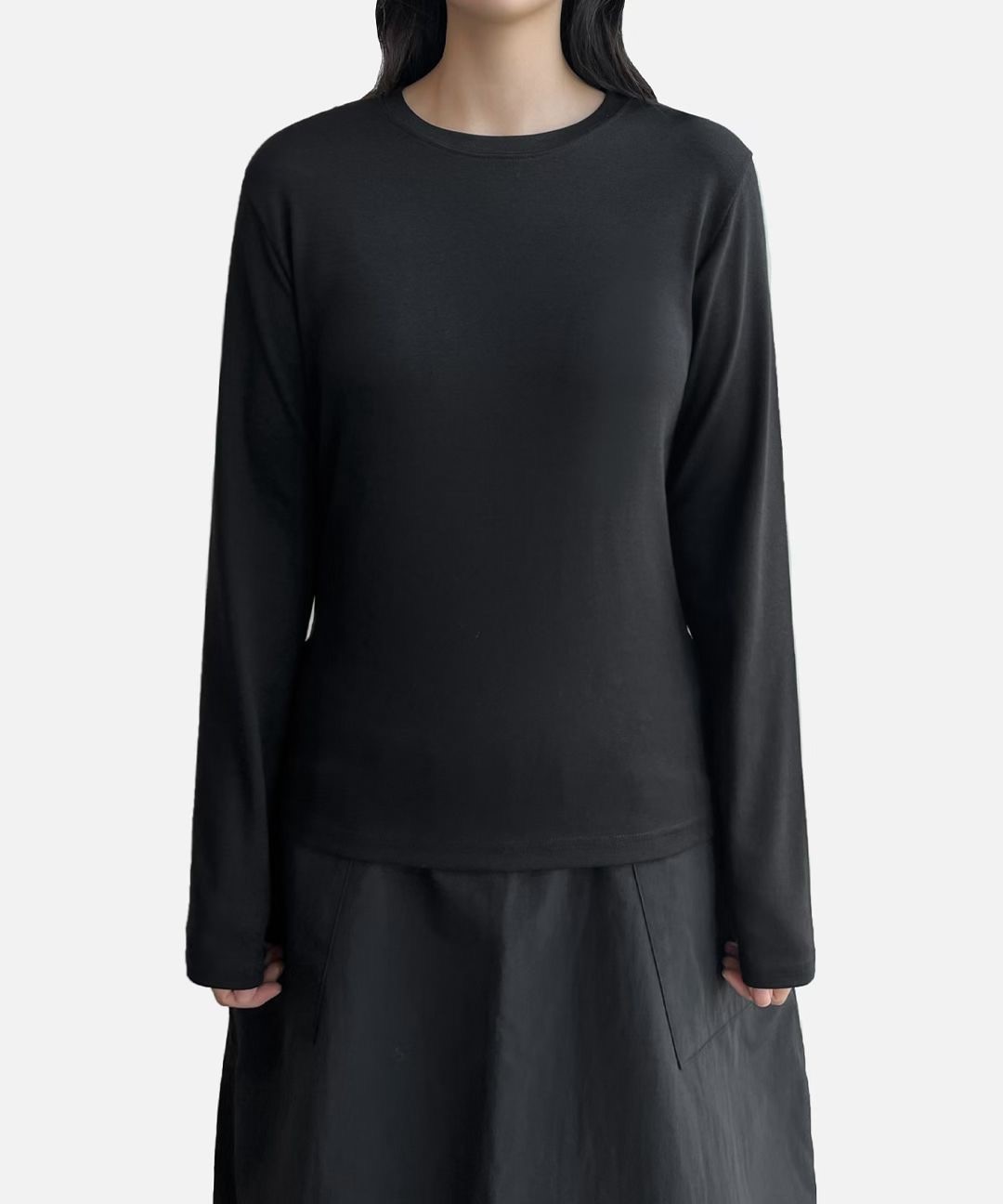 VIVACITY東大門實拍女士新款職業26春夏人氣休閑熱賣長袖T恤VIVACITY長袖T恤