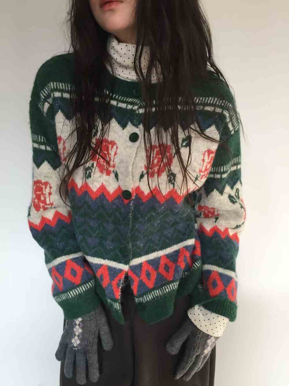 VIVACITY東大門直郵女士新品職業休閑推薦熱賣針織衫開衫VIVACITY針織衫