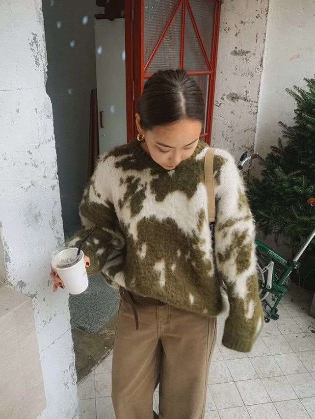 VIVACITY韓國代購女裝新款時尚26春夏休閑真品推薦針織衫VIVACITY針織衫