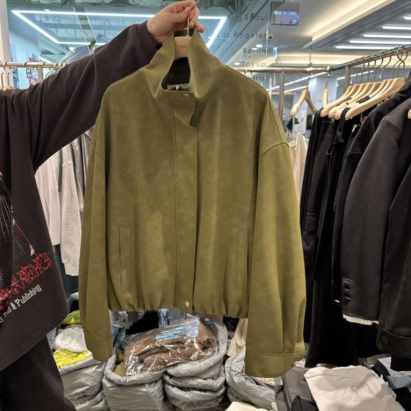 HONG.U東大門實拍女裝新款熱賣時尚人氣26春季推薦職業夾克HONG.U夾克