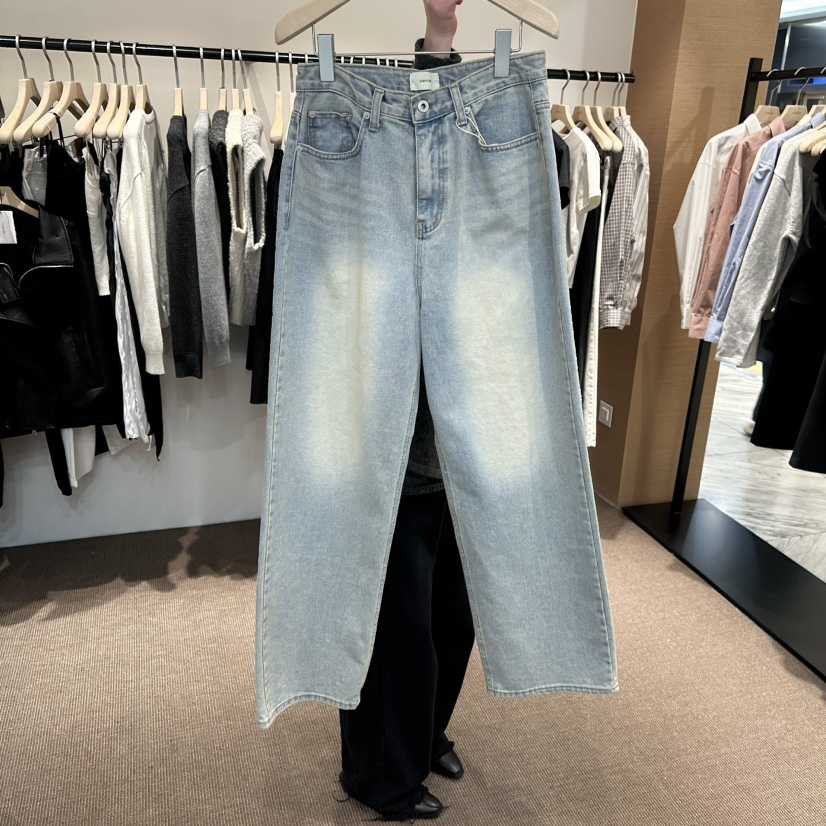 LE BUTTER韓國直郵女裝新品熱賣職業休閑推薦26春季牛仔褲LE BUTTER牛仔褲