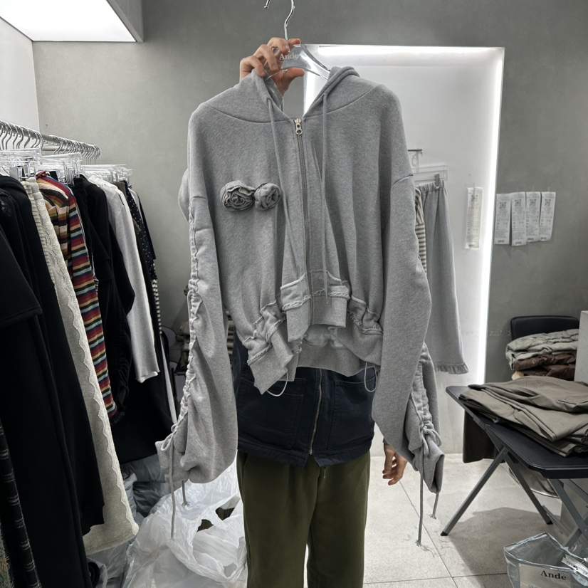 ANDE韓國代購女裝新品熱賣休閑人氣職業26春季推薦時尚夾克Ande夾克