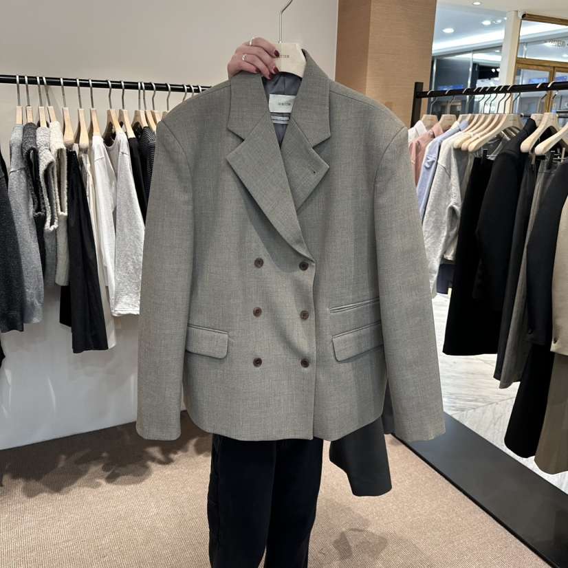 LE BUTTER東大門代購女士新品職業26春季熱賣休閑夾克雙層LE BUTTER夾克