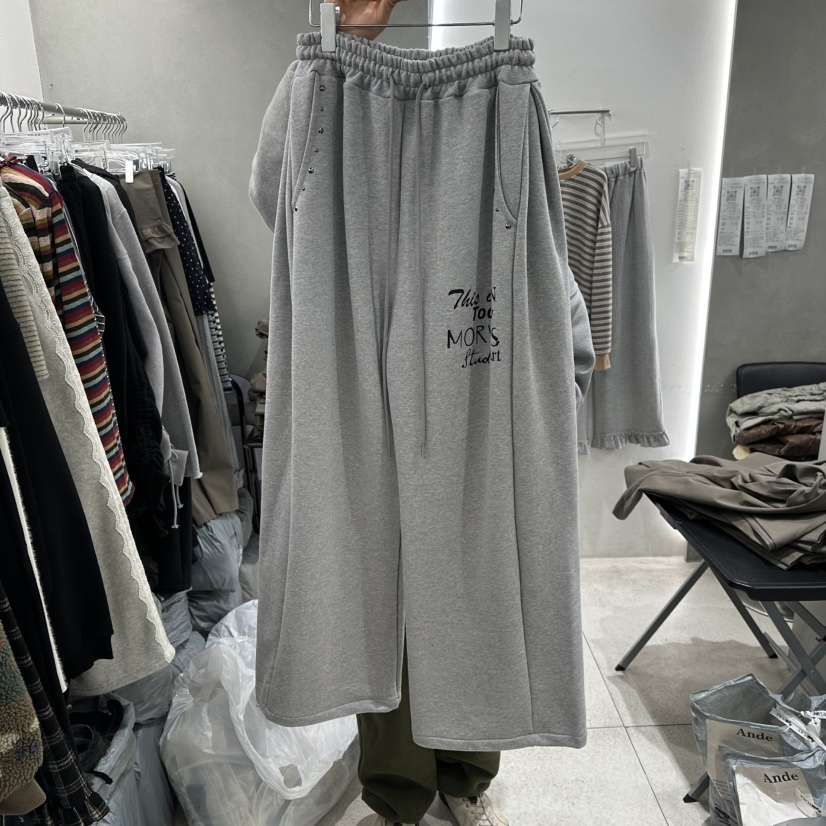 ANDE東大門實拍女士新款時尚熱賣26春季職業推薦人氣休閑褲Ande休閑褲