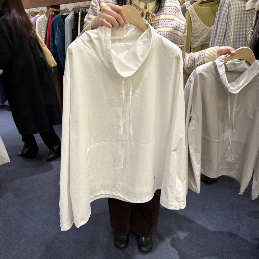 FURE韓國代購女裝新款時尚人氣推薦職業休閑襯衫蕾絲衫高領FURE襯衫/蕾絲衫