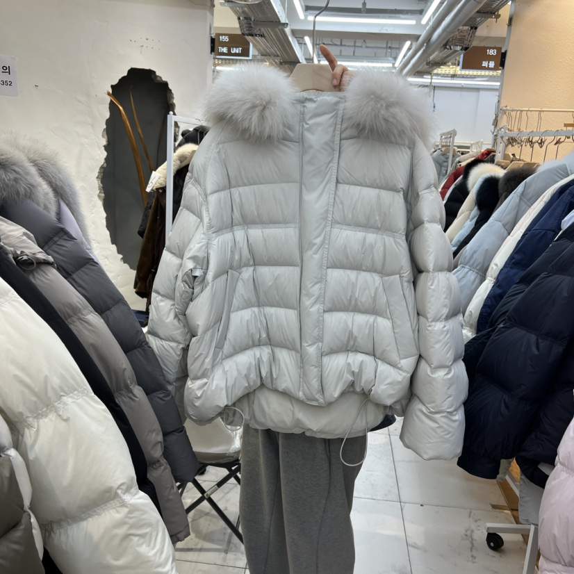 SIMPLE PARK/WMSTORY東大門代購女士新品26春季短款羽絨服狐貍SIMPLE PARK/WMSTORY短款羽絨服