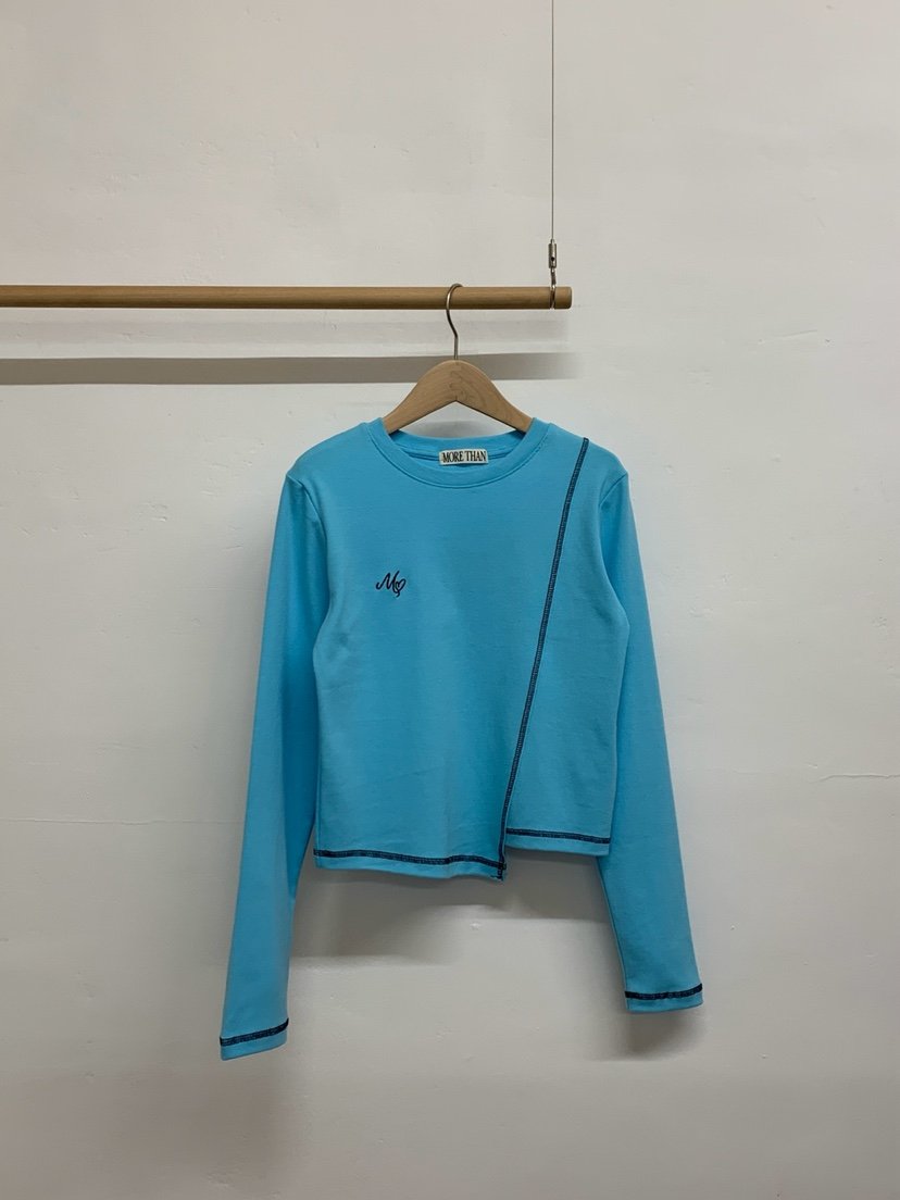 MORE THAN-P韓國代購女裝新品熱賣人氣26春季休閑長袖T恤MORE THAN長袖T恤
