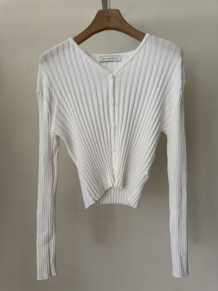 MUSHROOM-A韓國代購女士新品26春季職業人氣休閑推薦針織衫MUSHROOM針織衫