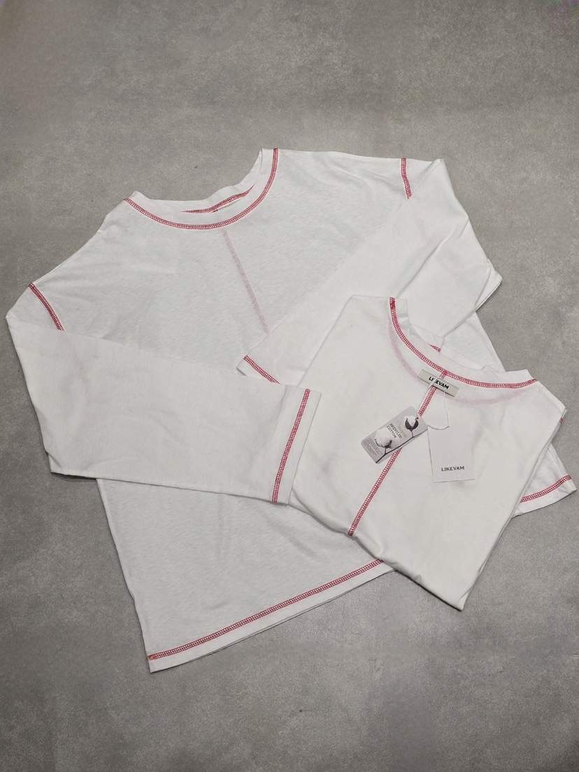LIKEVAM韓國直郵女裝新款人氣時尚推薦休閑熱賣26春季長袖T恤LIKEVAM長袖T恤