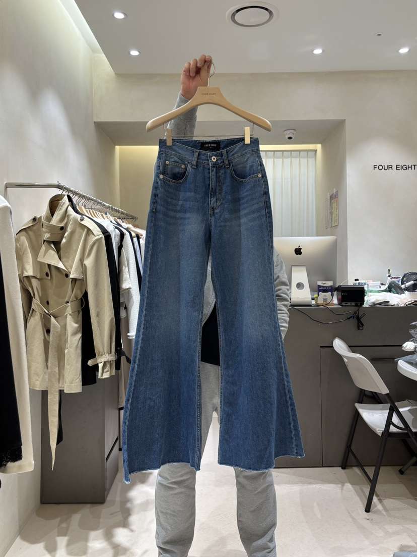 FOUREIGHT東大門直郵女士新品26春季推薦休閑熱賣人氣牛仔褲FOUR EIGHT牛仔褲