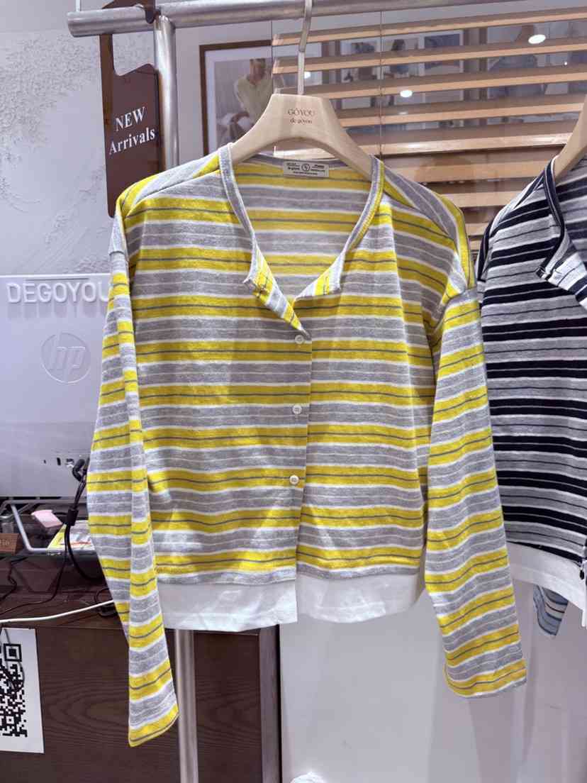 DE GO YOU東大門代購女士新品推薦時尚職業休閑針織衫開衫DE GO YOU針織衫